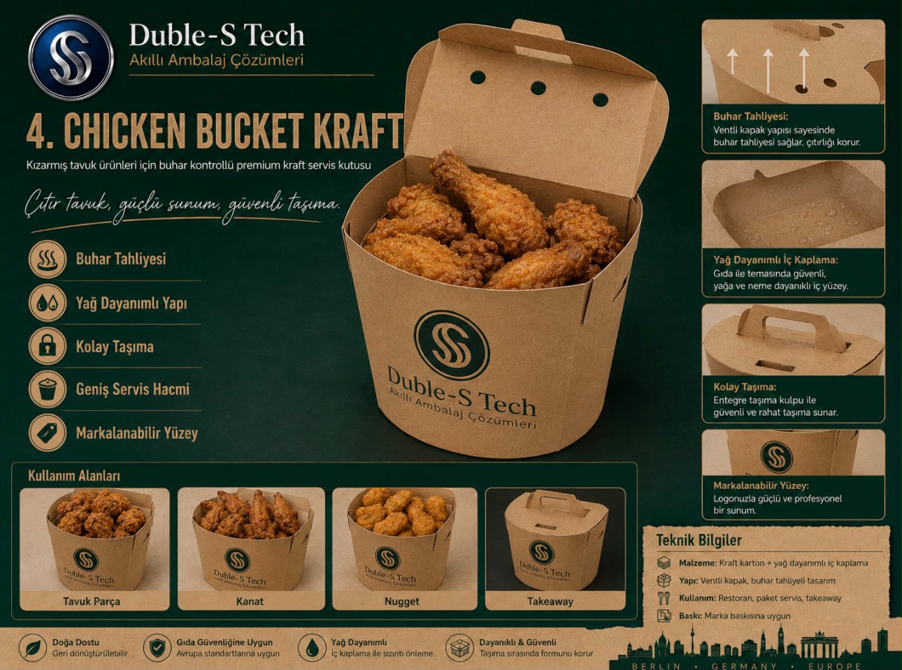 Chicken Bucket Kraft