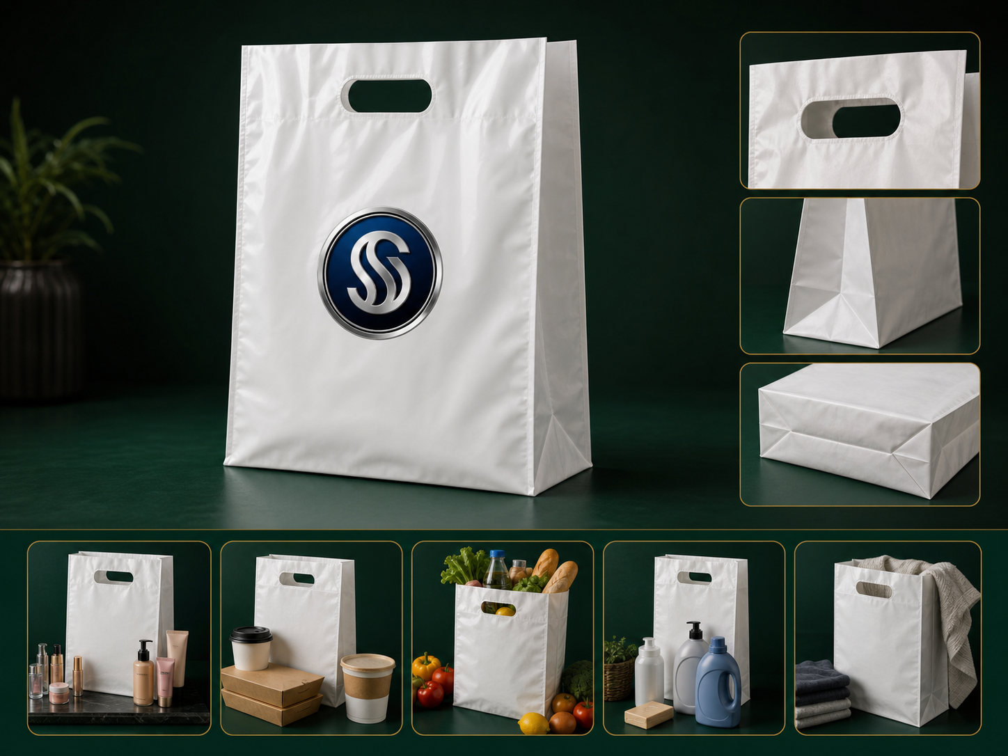 Die-Cut Market Shopper