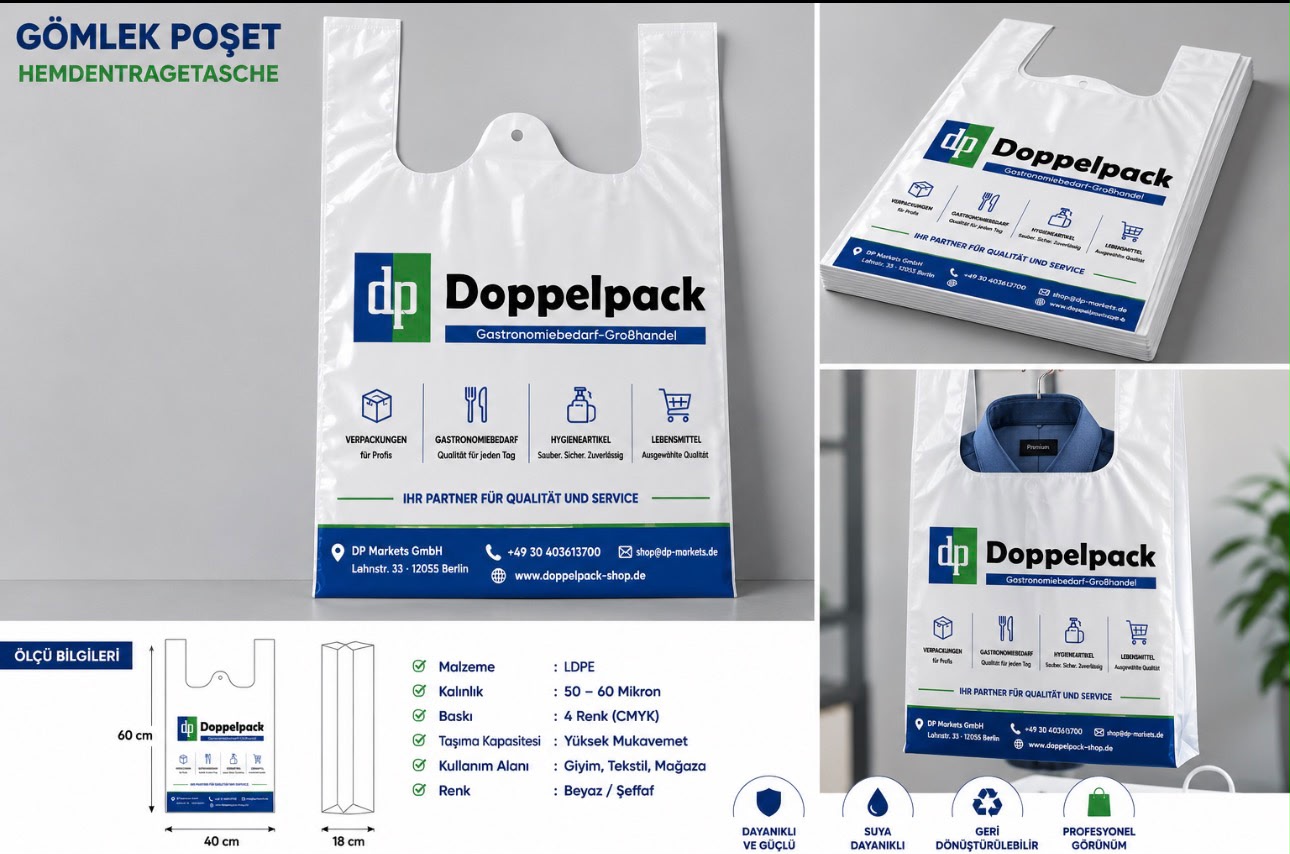 Doppelpack Hemdentragetasche