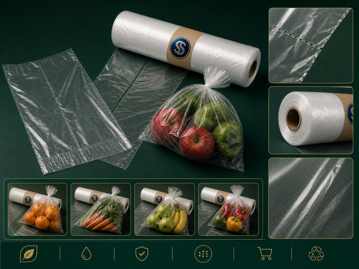 Produce Roll Fresh Bag
